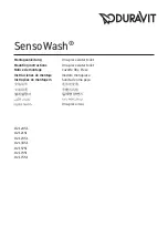 DURAVIT SensoWash 212051 Mounting Instructions preview