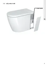 Предварительный просмотр 9 страницы DURAVIT SensoWash i Lite Operating Instructions Manual