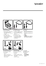 Предварительный просмотр 3 страницы DURAVIT Starck 3 Mounting Instructions