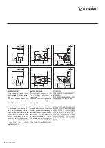 Предварительный просмотр 4 страницы DURAVIT Starck 3 Mounting Instructions