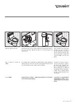 Предварительный просмотр 7 страницы DURAVIT Starck 3 Mounting Instructions