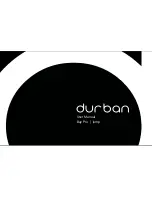 Preview for 1 page of Durban Bay 1 User Manual