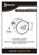 Предварительный просмотр 1 страницы DURHAND C20-037V80 Instruction Manual