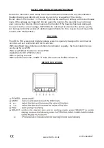 Предварительный просмотр 2 страницы Durite 7 Waterproof 4CH Installation Instructions Manual