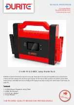 Durite O-649-70 Technical Specifications preview