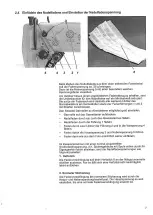 Preview for 9 page of DURKOPP ADLER 272-160362 Operating And Fitting Instructions Manual