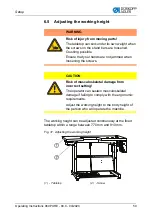 Preview for 61 page of DURKOPP ADLER 969 PURE Operating Instructions Manual