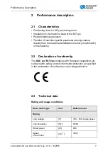 Preview for 9 page of DURKOPP ADLER DAC eco M-Type Instructions For Use Manual