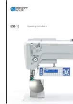 Preview for 1 page of Dürkopp Adler 650-16 Operating Instructions Manual