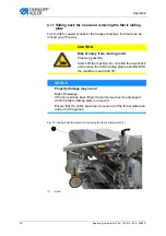 Preview for 34 page of Dürkopp Adler 755 B Operating Instructions Manual