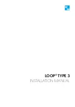 Durlum LOOP TYPE 3 Installation Manual предпросмотр