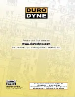 Preview for 8 page of Duro Dyne MF-12A Owner'S Manual