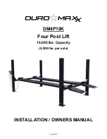 Preview for 1 page of DURO MAXX DM4P10K Installation & Owner'S Manual