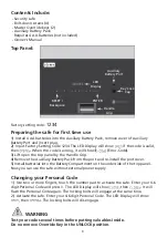 Предварительный просмотр 3 страницы Duro 155 Owner'S Manual