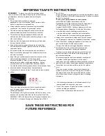 Preview for 4 page of Duro 740-3003-BI Installation And User Care Manual