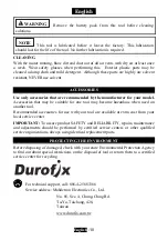 Preview for 11 page of DUROFIX G12 Series Product Information Manual