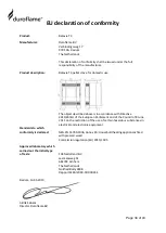 Preview for 34 page of Duroflame Batavia T3 Technical Manual