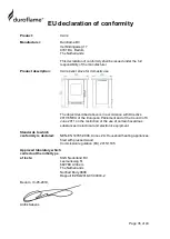 Preview for 35 page of Duroflame Batavia T3 Technical Manual