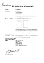 Preview for 37 page of Duroflame Batavia T3 Technical Manual