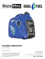 DUROMAX DUAL FUEL SIDE KICK XP2200EH User Manual preview