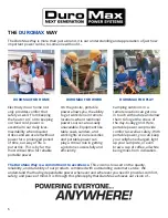 Preview for 6 page of DUROMAX DUAL FUEL XP10000DX User Manual