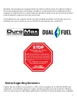 Preview for 7 page of DUROMAX DUAL FUEL XP10000DX User Manual