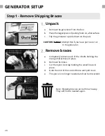 Preview for 20 page of DUROMAX DUAL FUEL XP10000EHC User Manual