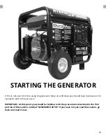 Preview for 25 page of DUROMAX DUAL FUEL XP10000EHC User Manual