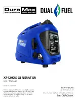 DUROMAX Dual Fuel XP1200IS User Manual preview