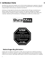 Preview for 6 page of DUROMAX Dual Fuel XP1200IS User Manual