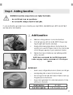 Preview for 17 page of DUROMAX Dual Fuel XP1200IS User Manual