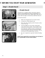 Preview for 20 page of DUROMAX Dual Fuel XP1200IS User Manual