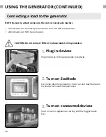 Preview for 28 page of DUROMAX Dual Fuel XP1200IS User Manual