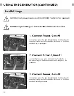 Preview for 30 page of DUROMAX Dual Fuel XP1200IS User Manual