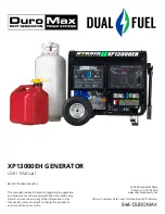 DUROMAX DUAL FUEL XP13000EH User Manual preview