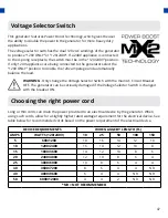 Preview for 47 page of DUROMAX DUAL FUEL XP7500DX User Manual