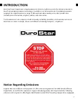 Предварительный просмотр 7 страницы DUROMAX DuroStar DS10000E User Manual