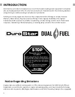 Preview for 6 page of DUROMAX DuroStar DS12000EH User Manual