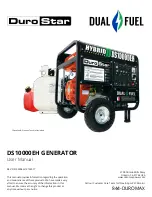 DUROMAX DuroStar DUAL FUEL DS10000EH User Manual preview