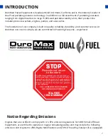 Предварительный просмотр 7 страницы DUROMAX XP12000E User Manual