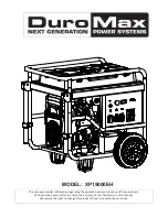 Preview for 1 page of DUROMAX XP15000EH Manual