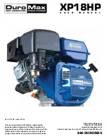 DUROMAX XP18HP User Manual предпросмотр