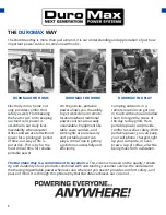 Preview for 6 page of DUROMAX XP85000E User Manual