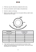 Preview for 12 page of Duronic BG200 Manual