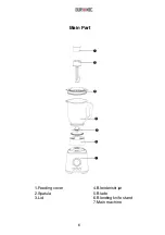 Предварительный просмотр 6 страницы Duronic BL102 Manual