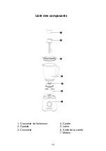 Предварительный просмотр 16 страницы Duronic BL102 Manual