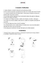 Предварительный просмотр 18 страницы Duronic BL102 Manual