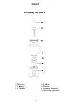 Предварительный просмотр 52 страницы Duronic BL102 Manual