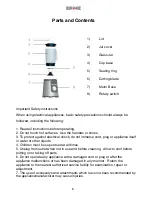 Preview for 6 page of Duronic BL1200 Instructions Manual