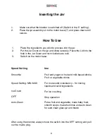 Preview for 8 page of Duronic BL1200 Instructions Manual